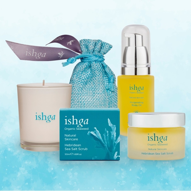 Our spa at home body gift set has been very popular over the last year